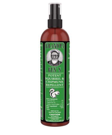 Grandpa Gus's Natural Squirrel Repellent Spray - Chipmunks (8oz)