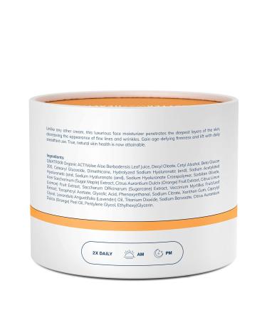 Moisturizing Replenishment Cream | Beta Glucan Aloe Vera & Hyaluronic Acid for Dark Spots Fine Lines & Wound Healing - International Shipping - Buy Online on GoSupps.com