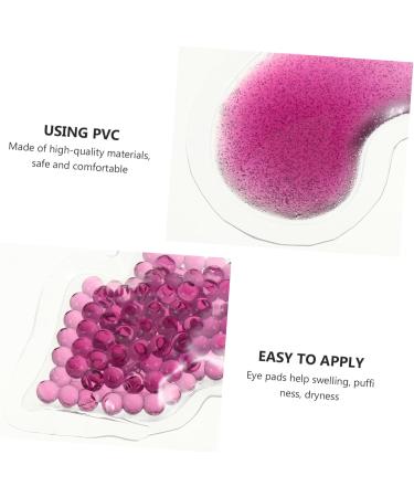 Beauty Bag Collagen Eye Eye Spa Eye Cooling Pads for Eyes Eye Heat Wrinkle Stains Heated Eye Kit Face Purple PVC of 9 - Buy Online on GoSupps.com