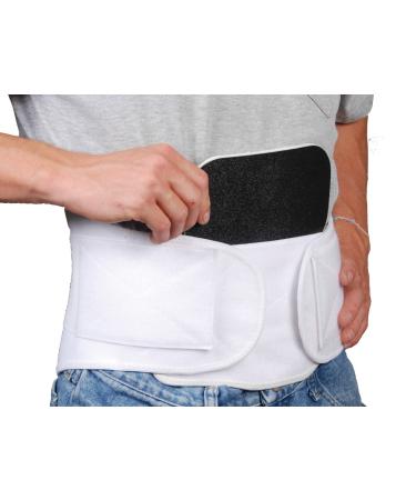 Lumbo Protech Back Support White Medium