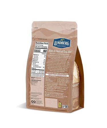 Lundberg California Brown Basmati Rice 32 oz - Whole Grain, High Fiber, Gluten-Free, Non-GMO, Vegan, Kosher - Buy Online on GoSupps.com