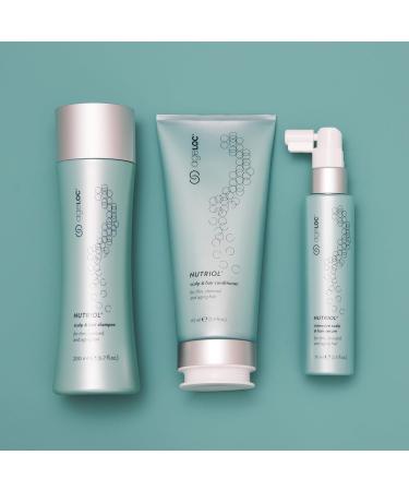 Nu Skin ageLOC Scalp & Hair Conditioner - Nourishing Formula for Strong Silky Hair | Antioxidant & Protein Blend | Scalp-to-Root Strength (175 ml) | International Shipping Available - Buy Online on GoSupps.com