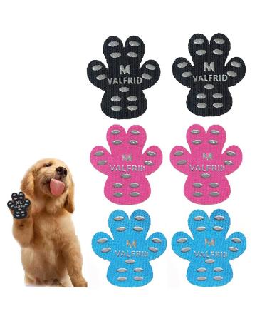 Valfrid anti-slip Paw protection for dogs 48 pieces self-adhesive silicone gel Considering non-slip traction dog shoes dog shoes replace multicolored multicolor M-3.8*4.4cm (5-9kg) - Buy Online on GoSupps.com