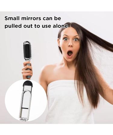 SOARING Portable Electric Toothbrush with Travel Case - 2 Brush Heads & Folding Hair Brush for Travel - Perfect for School Business & Camping (White - Buy Online on GoSupps.com