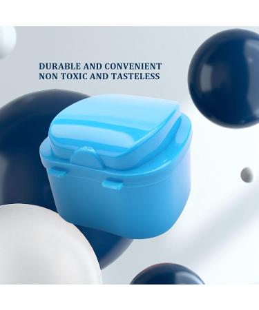 Buy Hefddehy Prostheses Suitcase - Travel Storage Box for False Teeth with Cup & Sieve - Ideal for Bath & On-the-Go - Buy Online on GoSupps.com