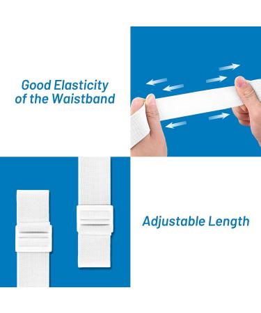 Adjustable Ostomy Belt - Two Piece Colostomy Waistband for Post-Operative Care | Prevent Chassis Warping - Buy Online on GoSupps.com