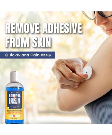 Sting-Free Adhesive Remover | Gentle Pain-Free Solution for Sensitive Skin & Medical Needs - Buy Online on GoSupps.com