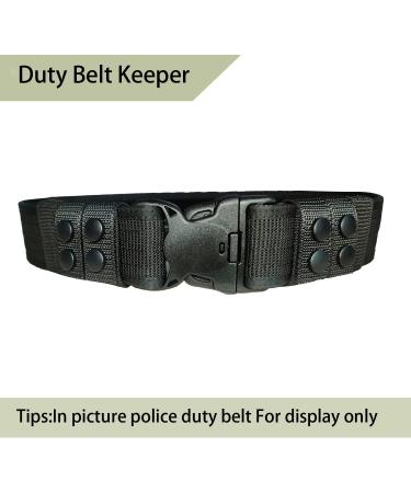 ZGJINLONG Duty Belt Keeper Stays Holders - Black Nylon, Double Snaps, 2 Wide, 4 Pcs - Security Belt Fixing Accessories - Buy Online on GoSupps.com