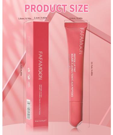 Plumping Lip Tint 2Pcs Hydrating Lip Gloss Glaze Water Gloss Lip Tint Tinted Lip Butter Balm Smooth Glow Lip Oil Nourishing & Non-sticky Lip Gloss Long Lasting & Moisturizing Lip Stain -01+02 01 Ribbon + 02 Toast - Buy Online on GoSupps.com