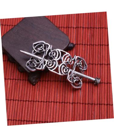 minkissy Hair Clasp Vintage Hair Clip Viking Hair Pin Hair Slide Hair Pin Knot Hair Pin Hair Accessories Hair Ponytail Costume Tiara Slideshow Alloy - Buy Online on GoSupps.com