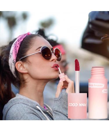  LINGJIONG Long-lasting velvety liquid lipstick matte lip stain glossy lipstick long-lasting lipstick pigmented makeup soft and matte for lips. Lingjiong - Buy Online on GoSupps.com