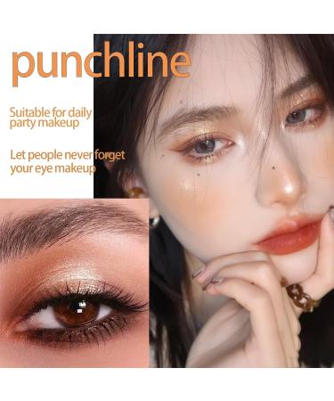 Golden Brown Diamond Liquid Glitter Eyeshadow Stick - Long-Lasting Shimmer Eyeliner for Sparkly Eye Makeup - Buy Online on GoSupps.com