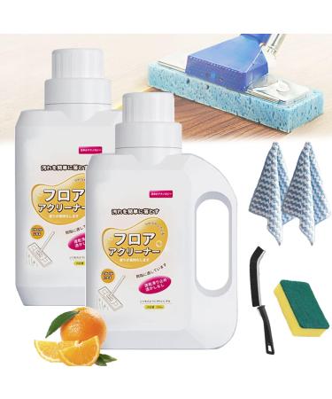Cohbskj Solubrilho Tile Cleaner Solubrilho Tile Cleaner Liquid Tub and Tile Polishing Cleaner Removes Dirt Polishing Brightening Tile Cleaner Suitable for Kitchen Bathroom (1000ML)