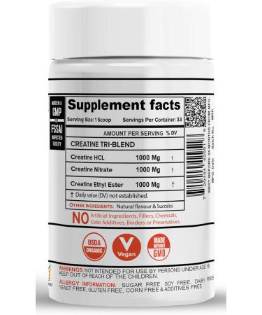 Buy CREATINE Matrix - Premium Creatine HCL Nitrate & Magnesium Chelate Blend - 100g Pineapple Flavor - Fast International Shipping - Buy Online on GoSupps.com