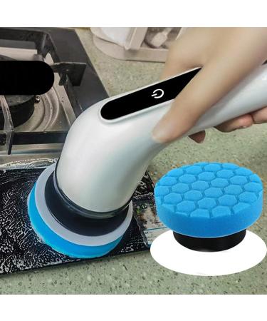 Electric Tub Cleaning Brush | Cordless Scrubber for Bathroom | Cordless Tile Water Stains Cleaning Brush for Tub Kitchen Sink Wall Floor - Buy Online on GoSupps.com