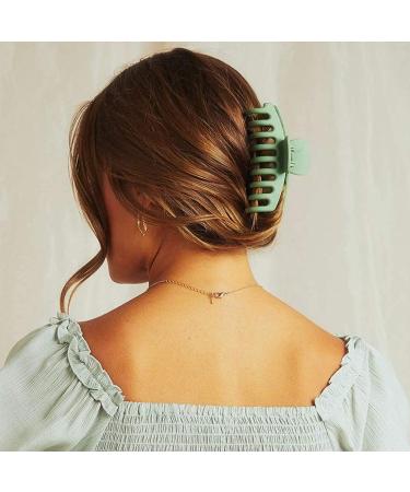 12 Pieces Big Hair Claw Clips - Non Slip Large Jaw Clips for Strong Hold - Styling Accessories for Women Girls - 12 Colors - Perfect Christmas Gift - Buy Online on GoSupps.com