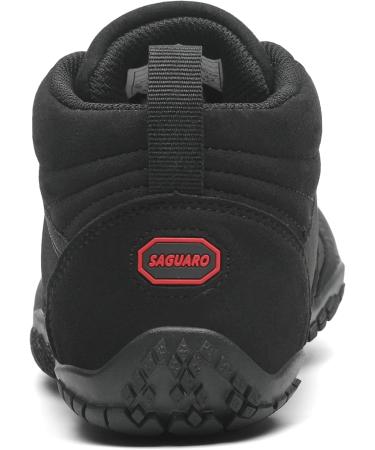 SAGUARO Unisex Barefoot Shoes - Lightweight Breathable Non-Slip Wide Toe Box & Zero-Drop Sole - 43 EU Black | International Shipping Available - Buy Online on GoSupps.com