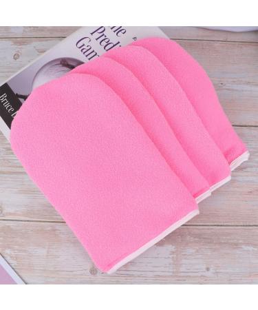 MAGICLULU Hot Wax 2 Pairs Insulated Gloves Paraffin Wax Gloves Hand Spa Cover Bath Treatment Mitt Hand Treatment Mitts Care Pink Supplies Pink Gloves - Buy Online on GoSupps.com