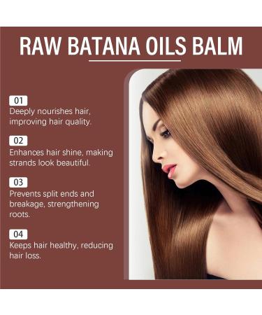  KOAHDE Batana Oil Hair Treatment Thicker and Voluminous Hair Hair Growth Oil Leaves Hair Smoother Batana Oil For Hair Growth Ba - Buy Online on GoSupps.com