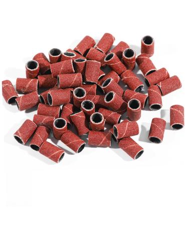 FRCOLOR Manicure Tools Professional Head Polisher sanding bands manicure tools sander tool sanding nail Professional Manicure Tools medium Brown