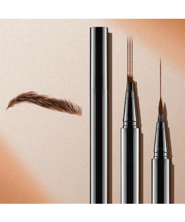 FmtwPhn Eyebrow Fountain Pen Doublesided Hairy Eyebrow Pencil Long Lasting Eyebrow Contour Pen Beauty Products for Daily Travel Work Business 2 - Buy Online on GoSupps.com