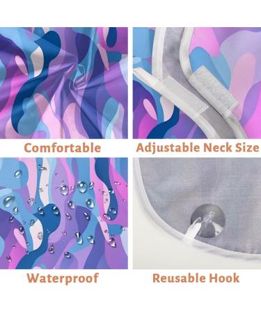 Abstract Camouflage Beard Bib Apron - Ultimate Beard Hair Catcher for Men | Perfect Father's Day Gifts | Durable Suction Cups | Shop Internationally - Buy Online on GoSupps.com