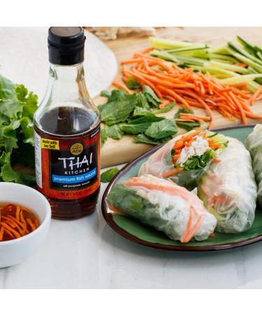 Thai Kitchen Gluten Free Premium Fish Sauce | 6.76 fl oz - Buy Online on GoSupps.com