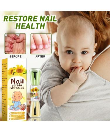 Nail Biting Prevention Polish Bitter Tasting Nail Polish Stop Nail Biting Liquid No Bite Nail Polish Nail Care For Kids Corrects Bad Habit For Adults & Children - Buy Online on GoSupps.com