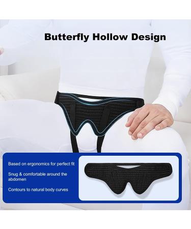 QIFANGHE Inguinal Hernia Belt for Men Pre and Postoperative Immobilization Aid Adjustable on Both Sides Comfortable and Soft for Bilateral Inguinal Hernias or Sporternias M - Buy Online on GoSupps.com