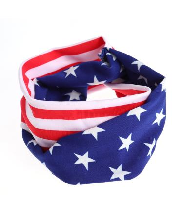 Buy Frcolor America Flag Headbands - USA Patriotic Elastic Hair Accessories for All Occasions - Buy Online on GoSupps.com