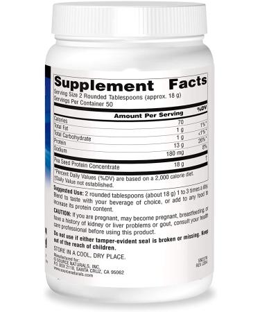 Source Naturals Pea Protein Power 2 lbs - Plant-Based Protein Supplement - Buy Online on GoSupps.com