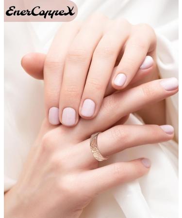 Enercoppex Adjustable Women's Magnetic Copper Ring - Engraved Plum Pattern 4 Magnets Gift Bag Included | International Shipping - Buy Online on GoSupps.com
