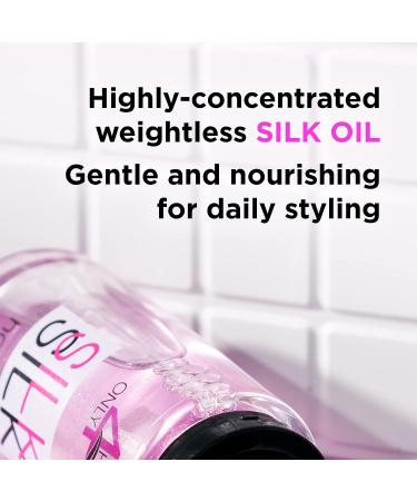 ONLY4HAIR Silk Hair Oil for Dry Damaged Hair Treatment - Anti Frizz Control Serum - Buy Online on GoSupps.com