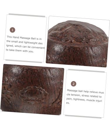 Solustre Fitness Handball Massage Balls - Relaxation & Stress Relief for Players | Handmade Wooden Palm & Wrist Balls - Buy Online on GoSupps.com