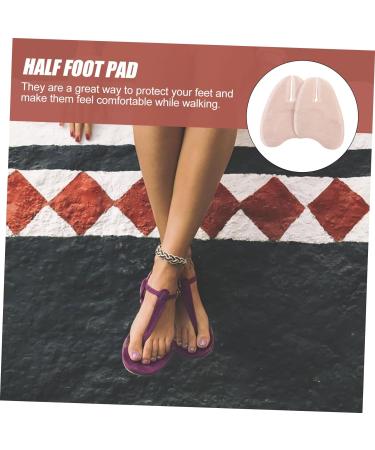 Mobestech 3 Pairs Metatarsal Foot Pads Toe Guards for Shoes Ball of Foot Cushion Adhesive Foot Cushions Shoe Inserts for Sandals Insoles for Sandals Toe Cushion Comfortable Suede Particles - Buy Online on GoSupps.com