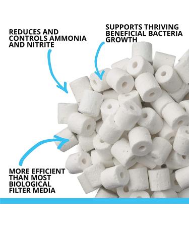 Buy Ceramic Pipes & Beads - 140g (Approx. 55 Stk) for Effective Microorganisms Water Preparation & Energetization - Buy Online on GoSupps.com