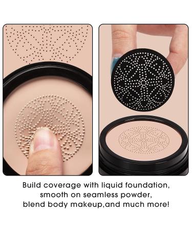 SIAMHOO 2pcs Air Cushion CC Cream & Mushroom Head BB Cream Set - Natural Moisturizing Foundation for Lasting Concealer & Brightening Effect - Buy Online on GoSupps.com