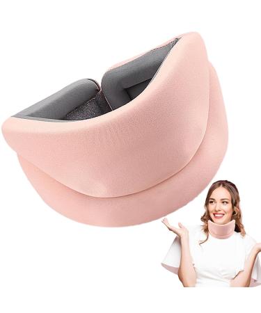 Adjustable Pink Neck Support Collar - Soft Orthopedic Design for Pain Relief & Posture Correction | International Shipping - Buy Online on GoSupps.com