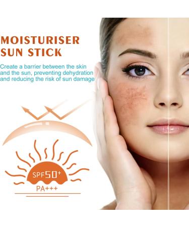 Sunscreen Stick Spf 50 Face Moisturiser - Ultraviolet Protection Centella Sunscreen Spf 50 Face - Moisturising Sun Cream Waterproof Sweatproof - Fresh Not Sticky Sunscreen Stick - Before Makeup - Buy Online on GoSupps.com