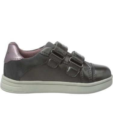 Geox Baby Girls B Djrock Low-Top Sneakers - Dark Grey | Size 3.5 UK - Buy Online on GoSupps.com