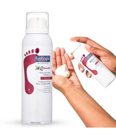 FOOTLOGIX Peeling Skin Formula with Spiraleen, 4.23 oz