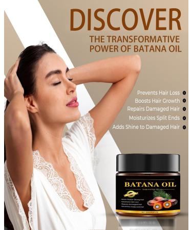 100% Raw Batana Oil for Hair Growth Organic Dr. Sebi Batana Oil from Honduras Unrefined Batana Oil Prevents Hair Loss Pure and Natural Hair Treatment for Curly Hair Enhances Hair Thickness - Buy Online on GoSupps.com