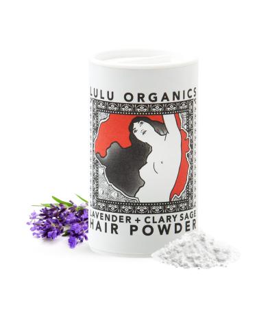 Lulu Organics Lavender & Clary Sage Hair Powder / Dry Shampoo - 1 oz