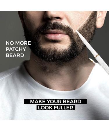 Waterproof Beard Filler Pen - Long-Lasting Contour & Hairline Enhancer for Goatees & Eyeliner - Buy Online on GoSupps.com