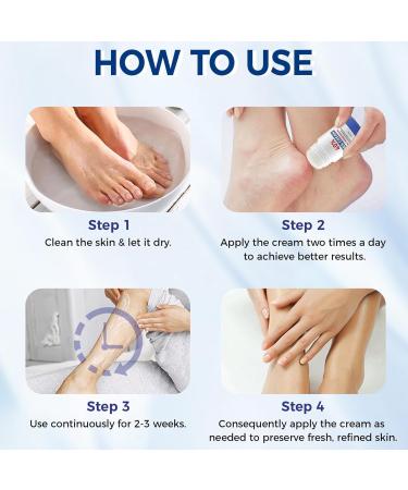 Baume R parateur pour Talons Crevass s Soin Hydratant Intense des Pieds Secs et Ab m s Soin Hydratant Non Gras pour la Peau Id al pour Toute la Famille - Buy Online on GoSupps.com