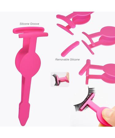 6Pcs Eyelash Curlers and Eyebrow Grooming Kit Set - Tweezer, Applicator Tool, Comb, Scissor, Clippers, and Brush - Portable Mini Set for Women - Fake Lash Cosmetic Essentials - Buy Online on GoSupps.com