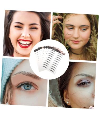 BELLIFFY 10pcs Imitation Eco Eyebrow Sticker Beauty Eyebrows Grooming Stickers Eyebrow Stickers Creative Eyebrows for Women Water Transfer Eyebrow Sticker Women Fake Eyebrows Black Eyebrows - Buy Online on GoSupps.com