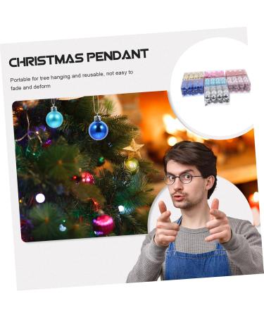 OFFSCH 7 Boxes Christmas Tree Pendant Ornament Outdoor Decoration Christmas Pendant Tree Decoration Hanging - Buy Online on GoSupps.com