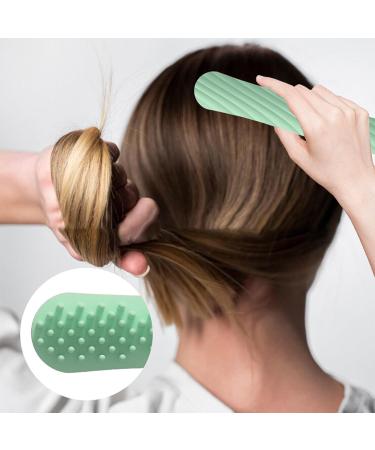 Silicone Slap Bracelet Comb Silicone Slap Hair Comb Labor Saving for Girls Women for Salon (Green) - Buy Online on GoSupps.com